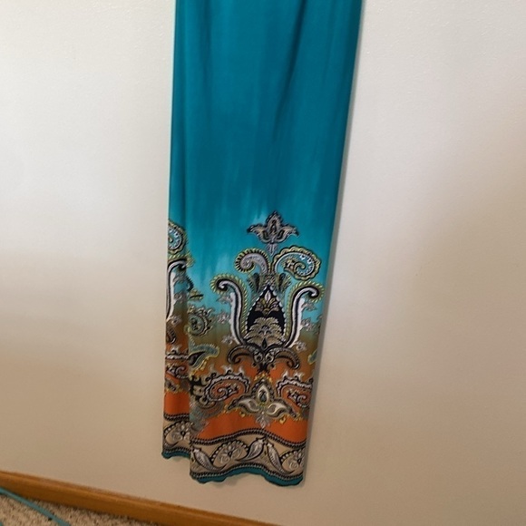 123 stunning rope neck maxi dress medium - Picture 5 of 10